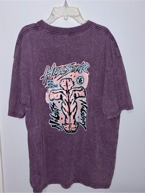 Hellstar Graphic Short Sleeve Tee - Purple